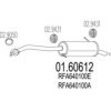 MTS 01.60612 End Silencer